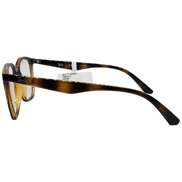 Ray-Ban ORX7177 Havana Frames 51-18 Authentic Classic Square Brown Gradient - Picture 4 of 8